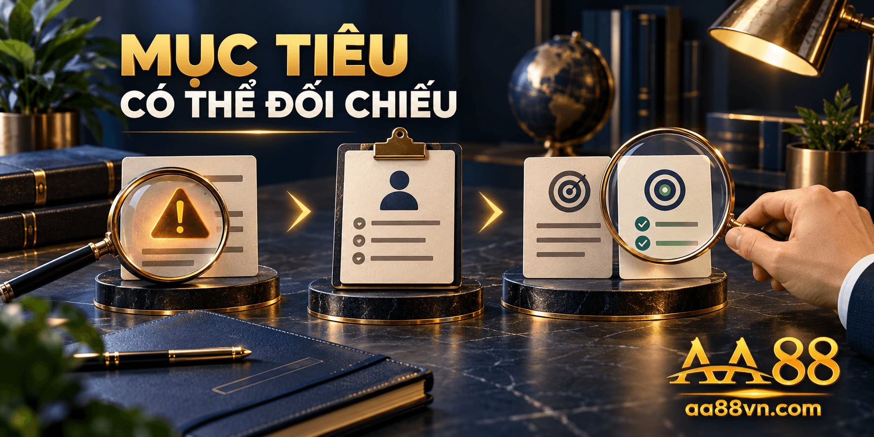 Mục tiêu phát triển có giá trị khi gắn với vấn đề cụ thể, trách nhiệm thực hiện và kết quả có thể đối chiếu.