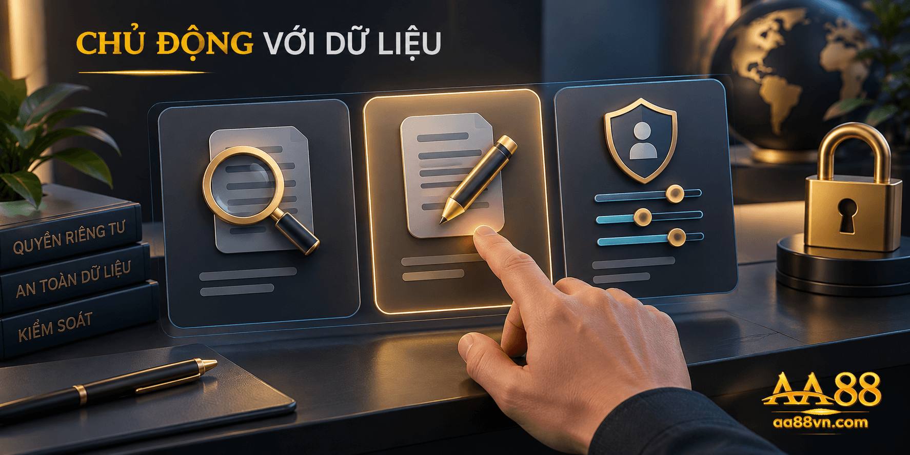 Người dùng có thể gửi yêu cầu truy cập, chỉnh sửa hoặc kiểm soát dữ liệu trong phạm vi phù hợp.