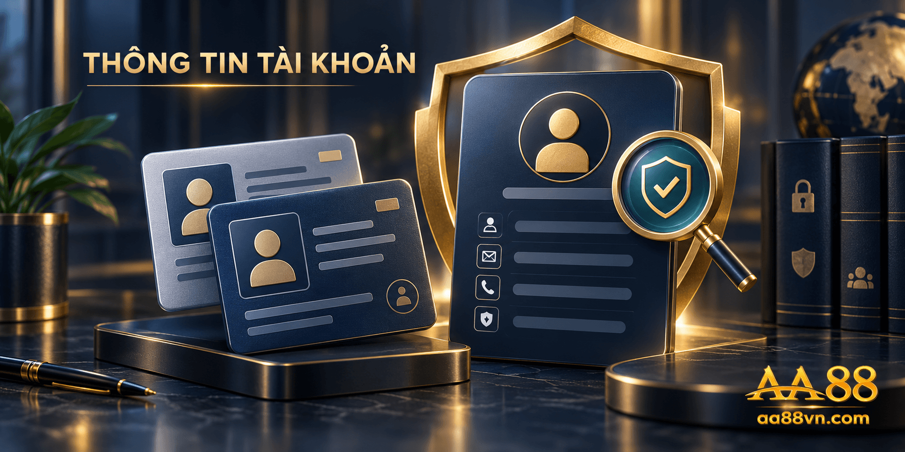 Thông tin tài khoản chính xác và khả năng xác minh là nền tảng để bảo vệ quyền lợi người dùng AA88VN.
